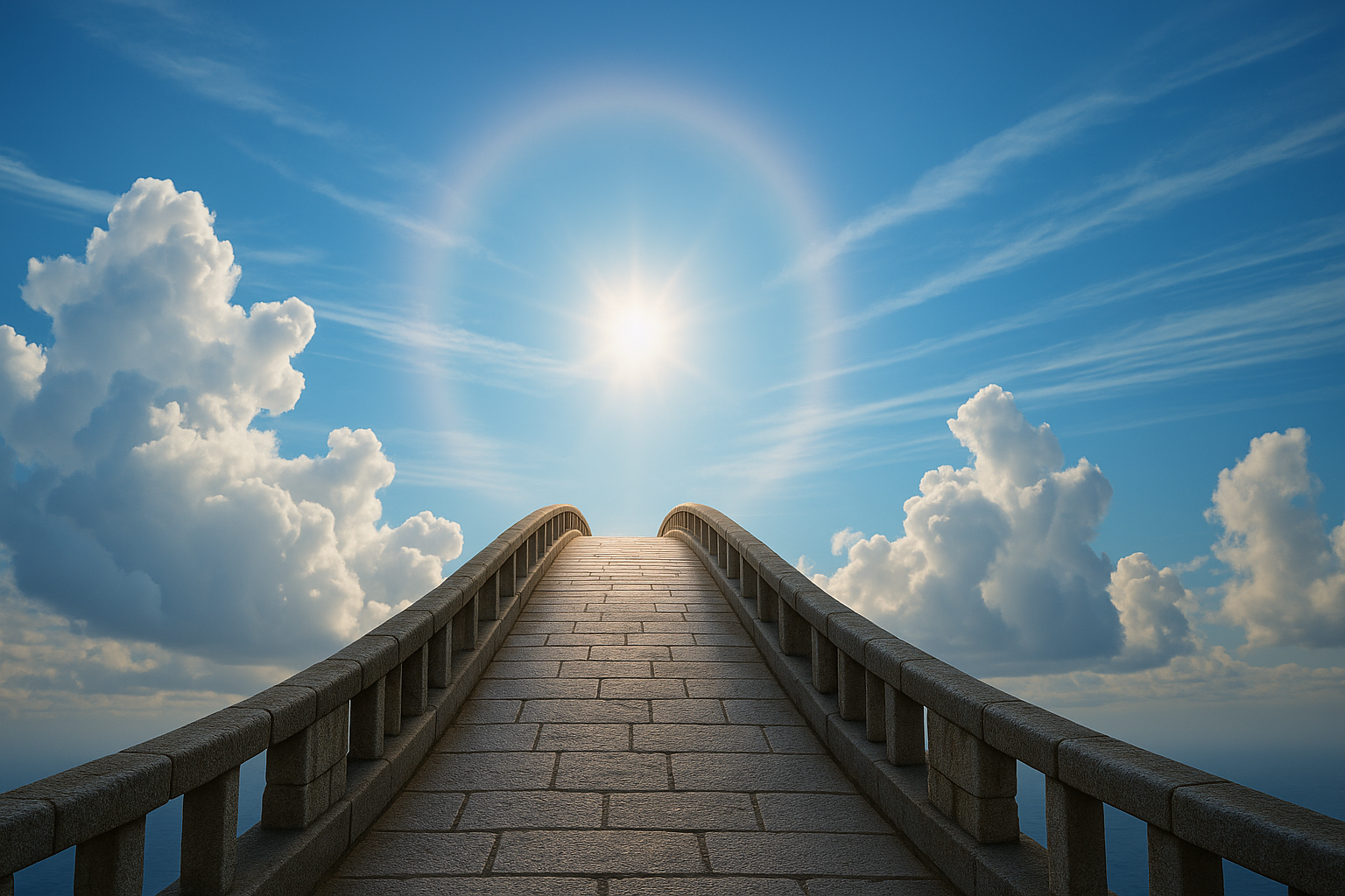 un ponte verso l'infinito